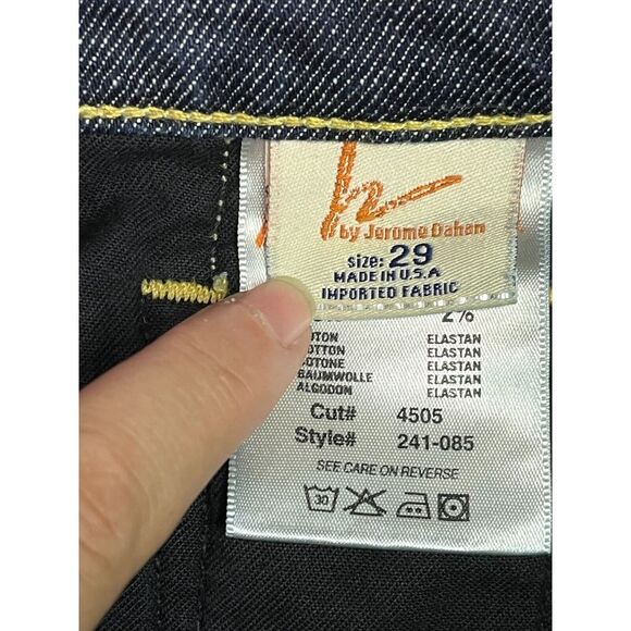 Citizens of Humanity Jeans Womens 29 Bardot Capri Stretch Preppy Dark Wash - Picture 12 of 13